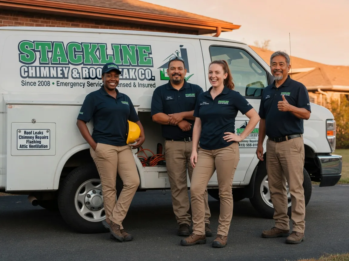 Chimney flashing repair company in Ponca, NE